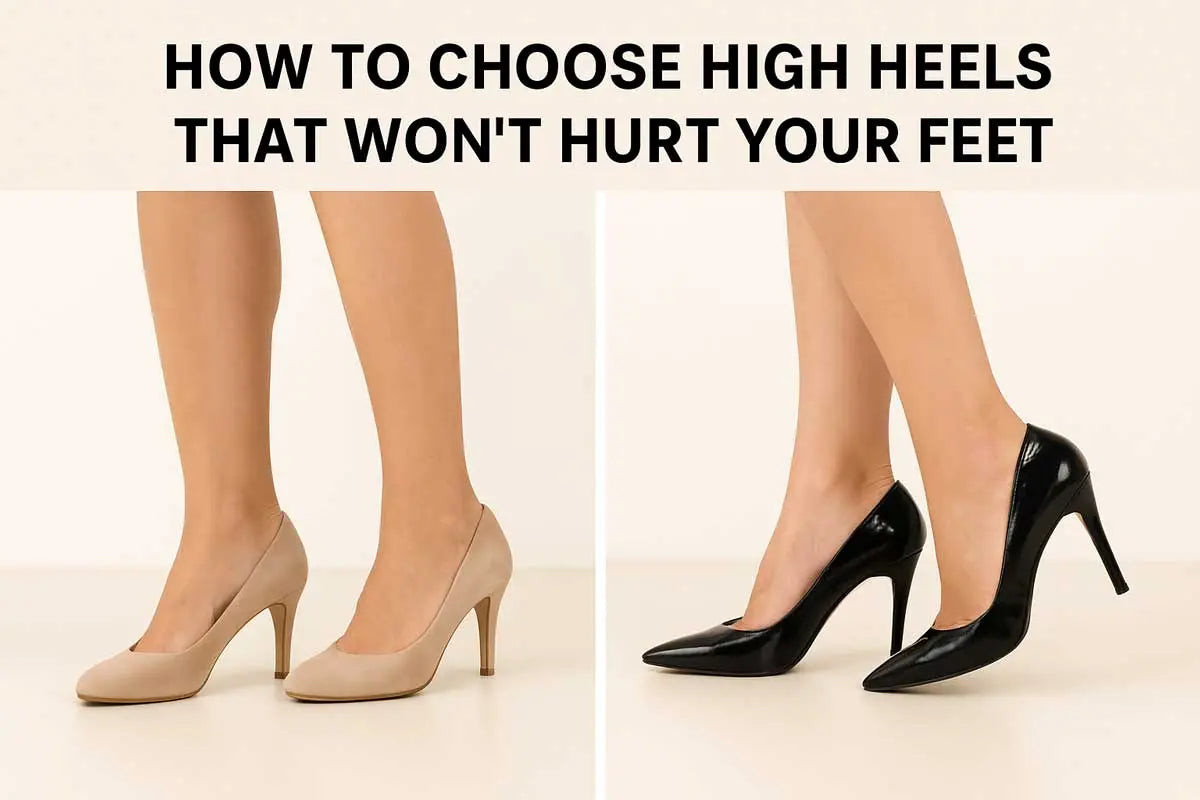 how to choose comfortable high heels