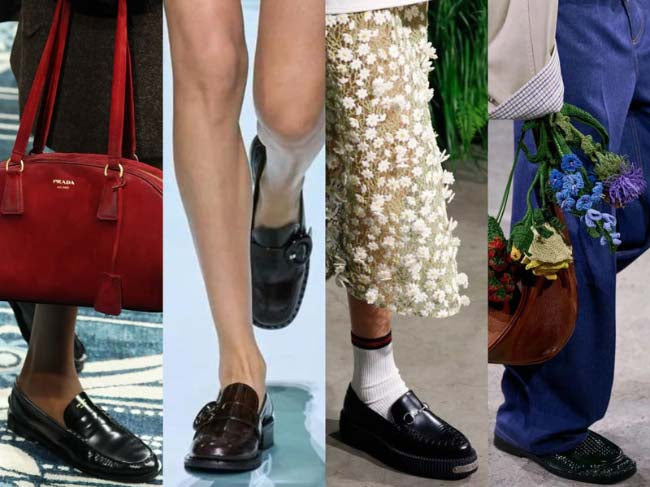 Discover women's loafers trend 2025 from runway
