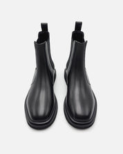 Black Chelsea boots leather with supportive cushioned footbed Australia