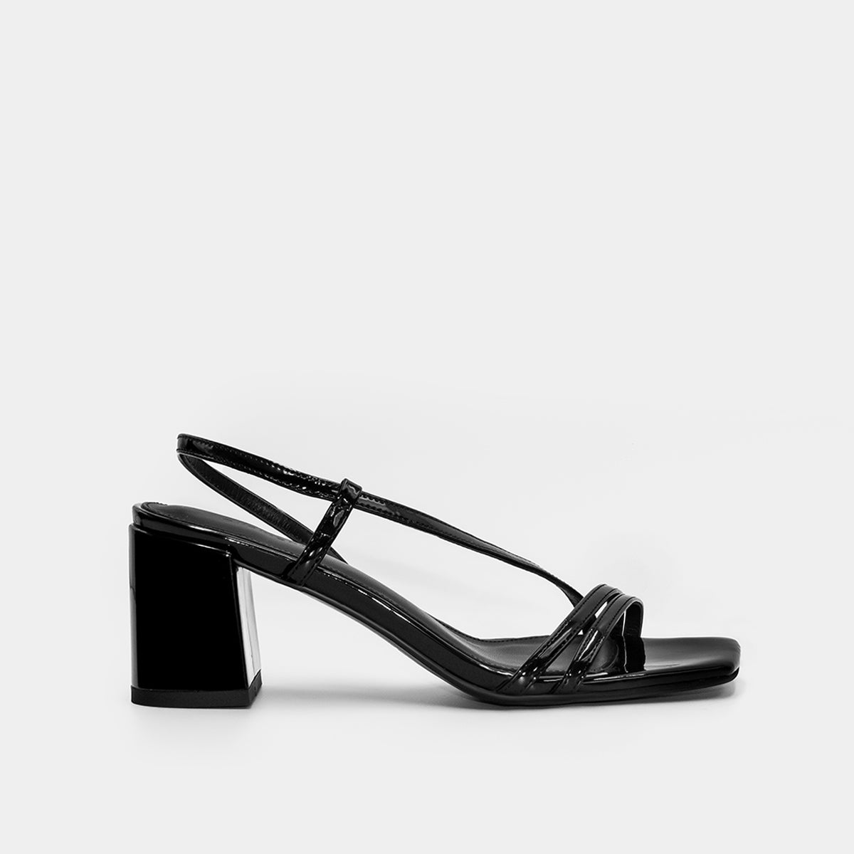 Leather strappy sandals for women  with cushioned footbed Australia