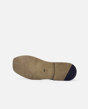 Leather sole of black Mary Jane flats