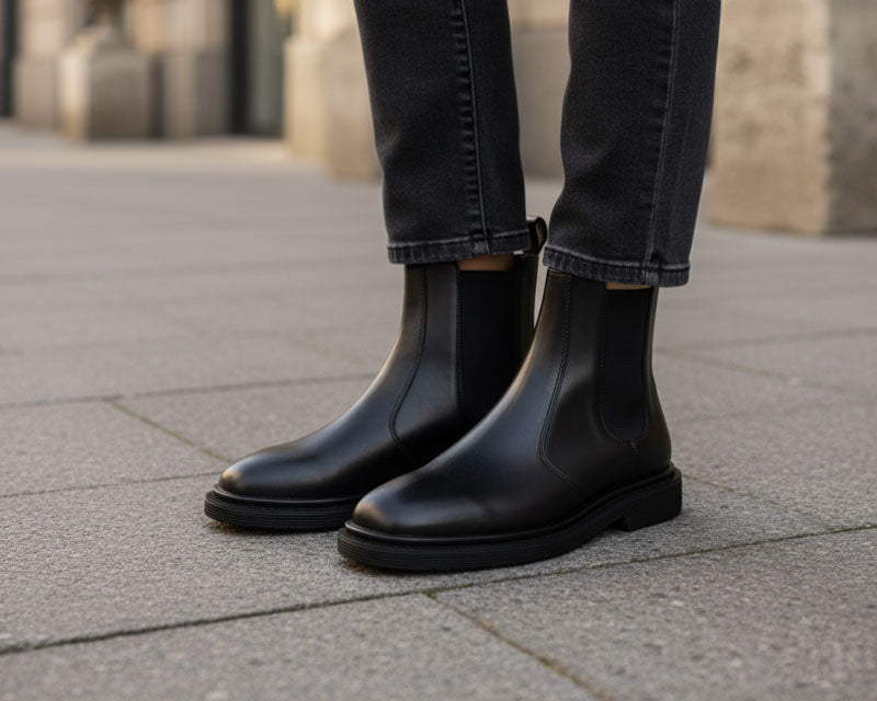 women's ankle boots with supportive footbed